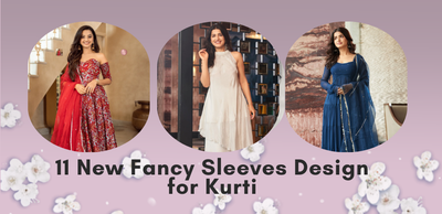 11 New Fancy Sleeves Design for Kurti