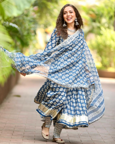 umbrella #dress #indian #umbrelladressindian | Long gown design, Dress neck  designs, Long frock designs