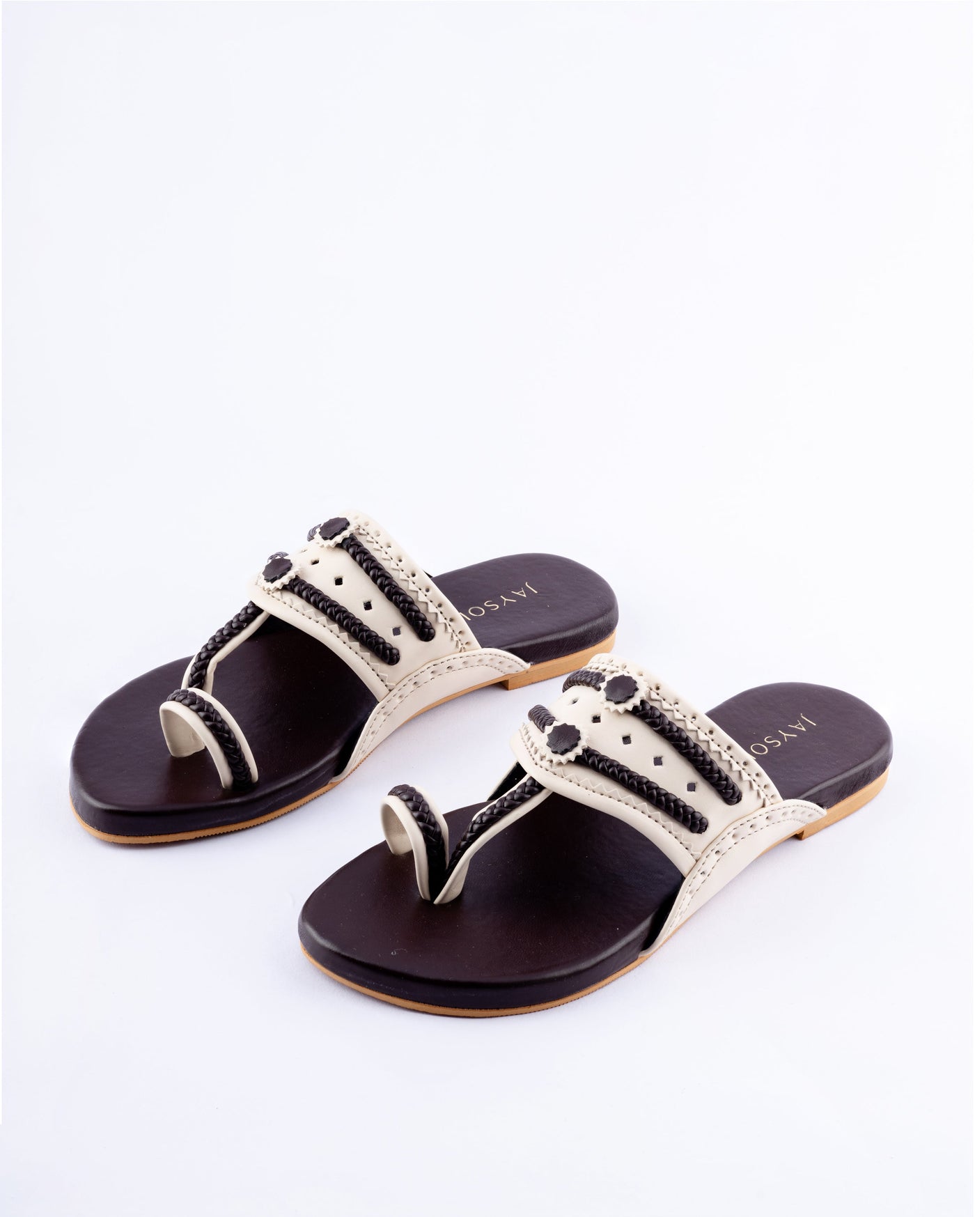 Hickory Cream Kolha Flats