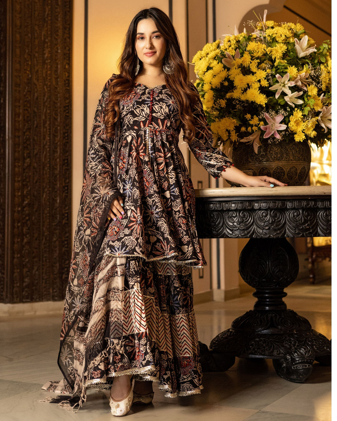 Black Suit Sets Buy Black Salwar Suits Online in India Best Price Aachho