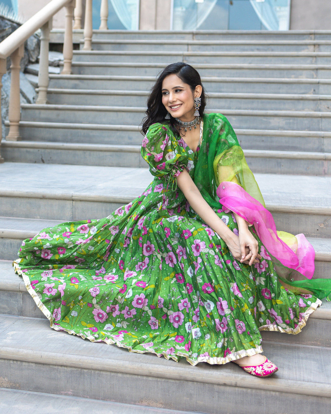 Green Anarkali Buy Black Anarkali Dress Online in India Best Price Aachho