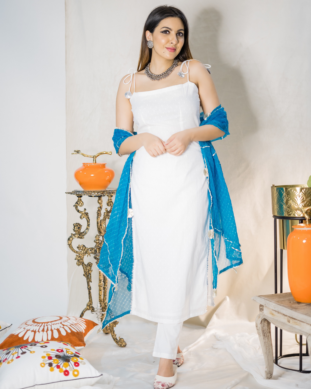 White Suit Sets Buy White Salwar Suits Online in India Best Price Aachho